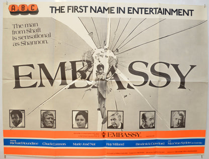 Embassy Original Quad Poster - Film Poster - Movie Poster