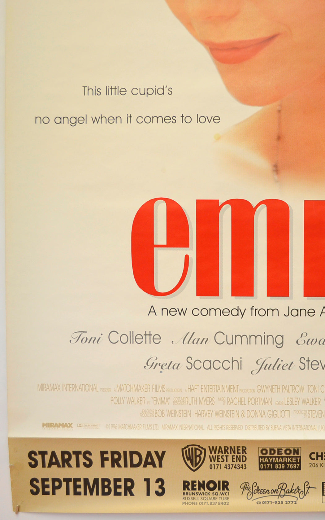 EMMA (Bottom Left) Cinema 4 Sheet Movie Poster 