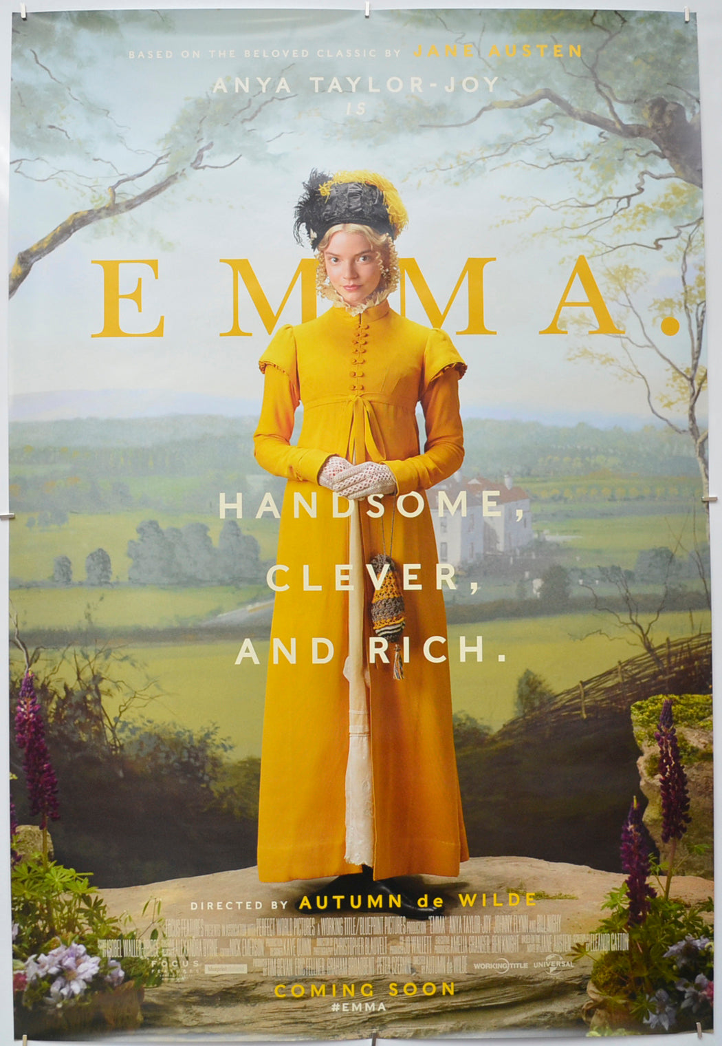 Emma - Original One Sheet Poster - Film Poster - Movie Poster