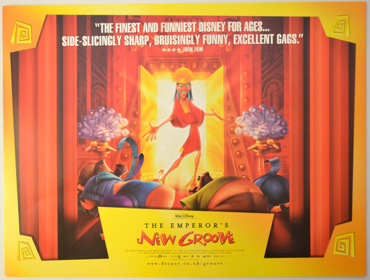 The Emperor's New Groove Original Mini Quad Poster - Film Poster - Movie Poster