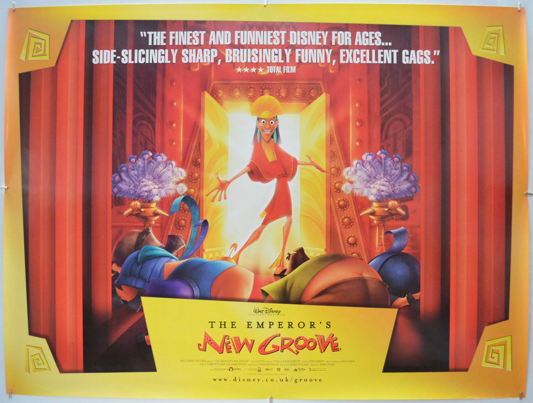 The Emperor’s New Groove Original Quad Poster - Film Poster - Movie Poster