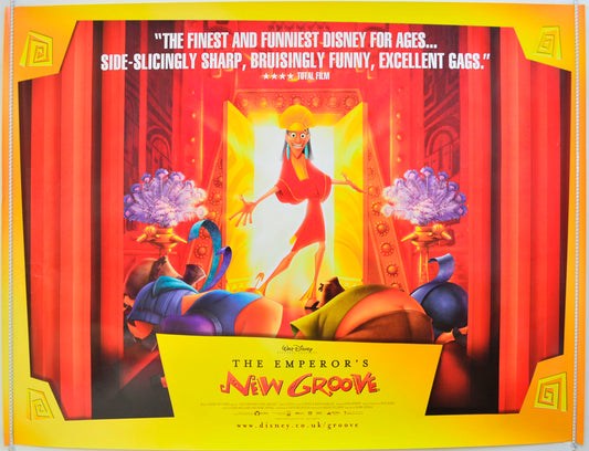 The Emperor's New Groove Original Quad Poster - Film Poster - Movie Poster  