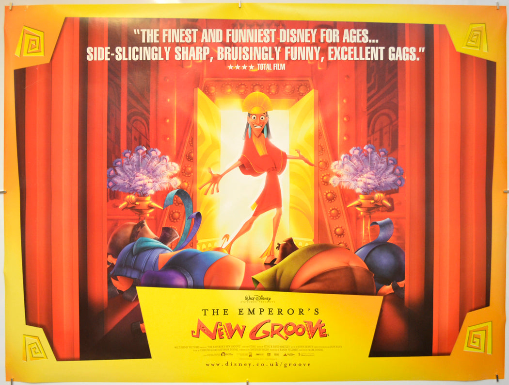 The Emperor's New Groove  Original Quad Poster - Film Poster - Movie Poster