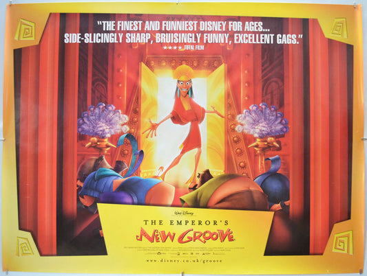 The Emperor's New Groove Original Quad Poster - Film Poster - Movie Poster