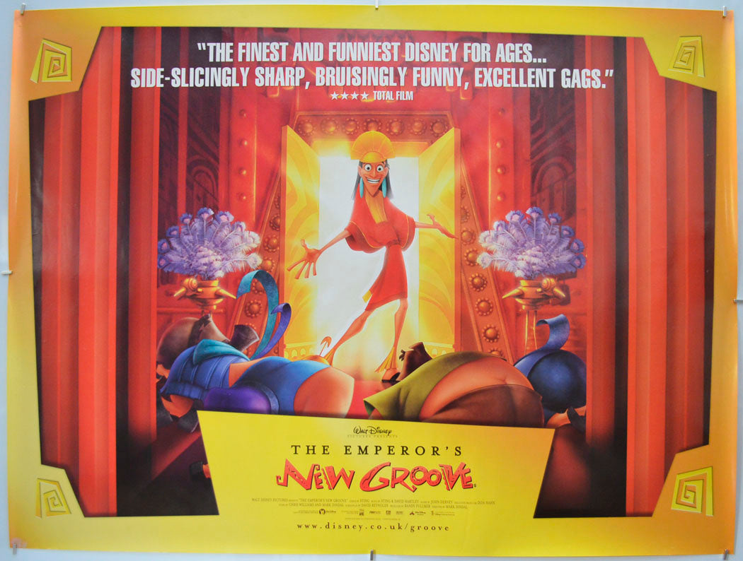 The Emperor's New Groove Original Quad Poster - Film Poster - Movie Poster