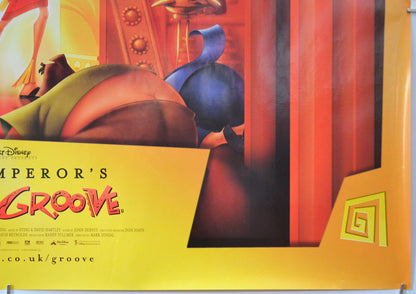 THE EMPEROR’S NEW GROOVE (Bottom Right) Cinema Quad Movie Poster 