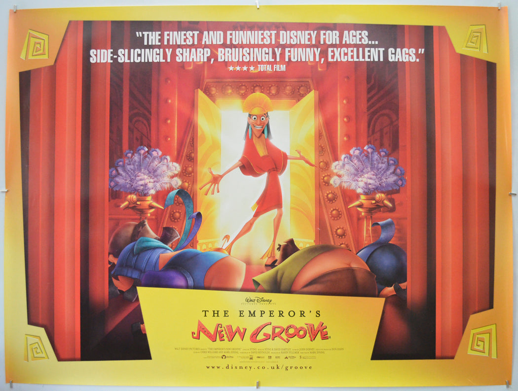 The Emperor's New Groove Original Quad Poster - Film Poster - Movie Poster  