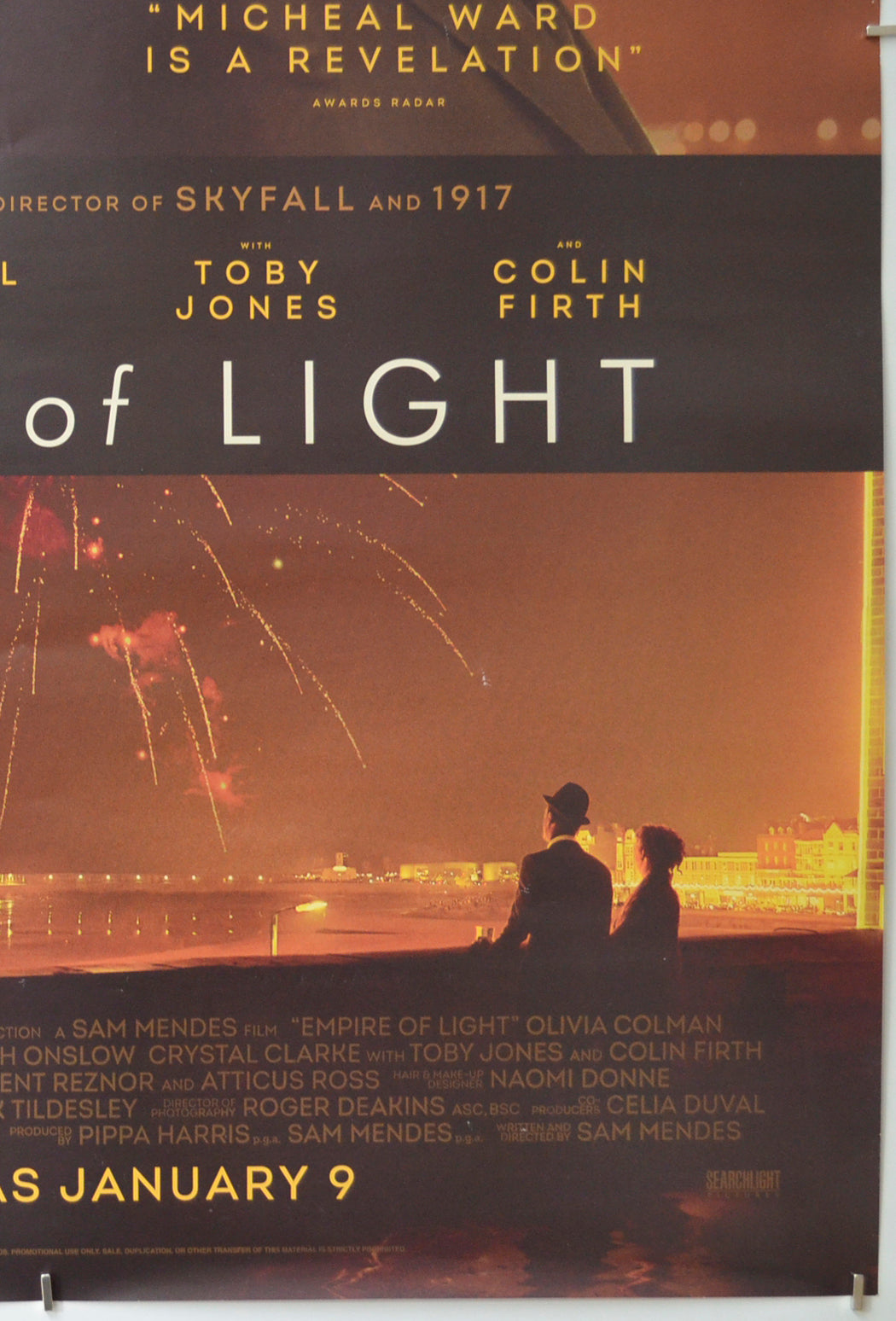 EMPIRE OF LIGHT (Bottom Right) Cinema One Sheet Movie Poster 