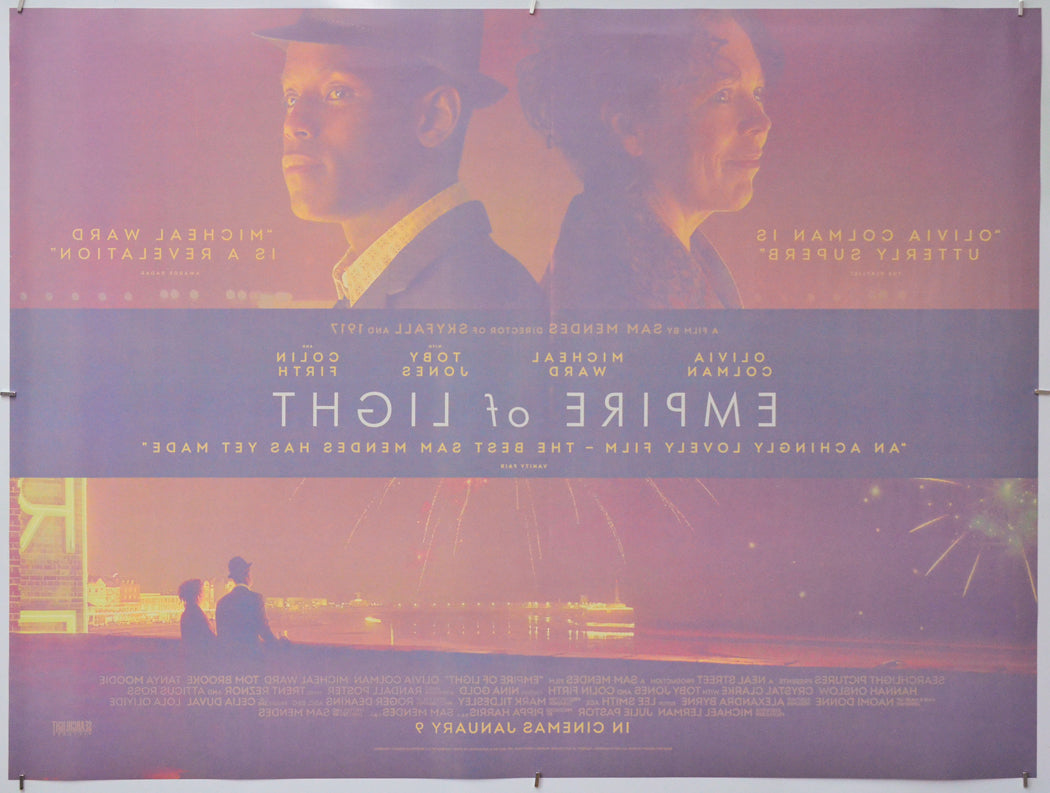 Empire Of Light (Back) Cinema Quad Movie Poster 