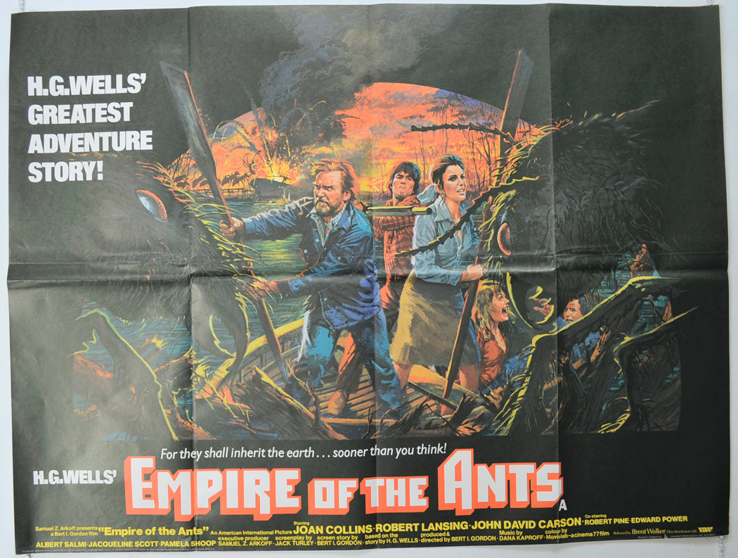 Empire Of The Ants   Original Quad Poster - Film Poster - Movie Poster 