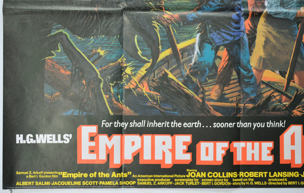 EMPIRE OF THE ANTS (Bottom Left) Cinema Quad Movie Poster 