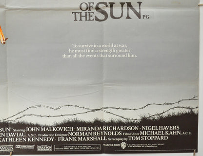 EMPIRE OF THE SUN (Bottom Right) Cinema Quad Movie Poster 