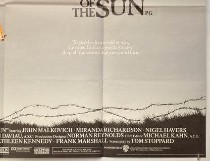 EMPIRE OF THE SUN (Bottom Right) Cinema Quad Movie Poster 