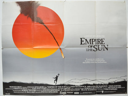 Empire Of The Sun - Original Quad Poster - Film Poster - Movie Poster