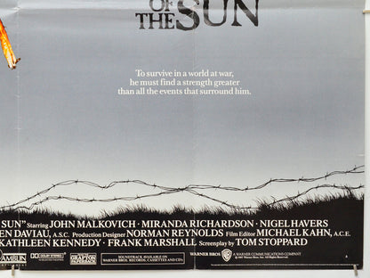 Empire Of The Sun (Bottom Right) Cinema Quad Movie Poster 