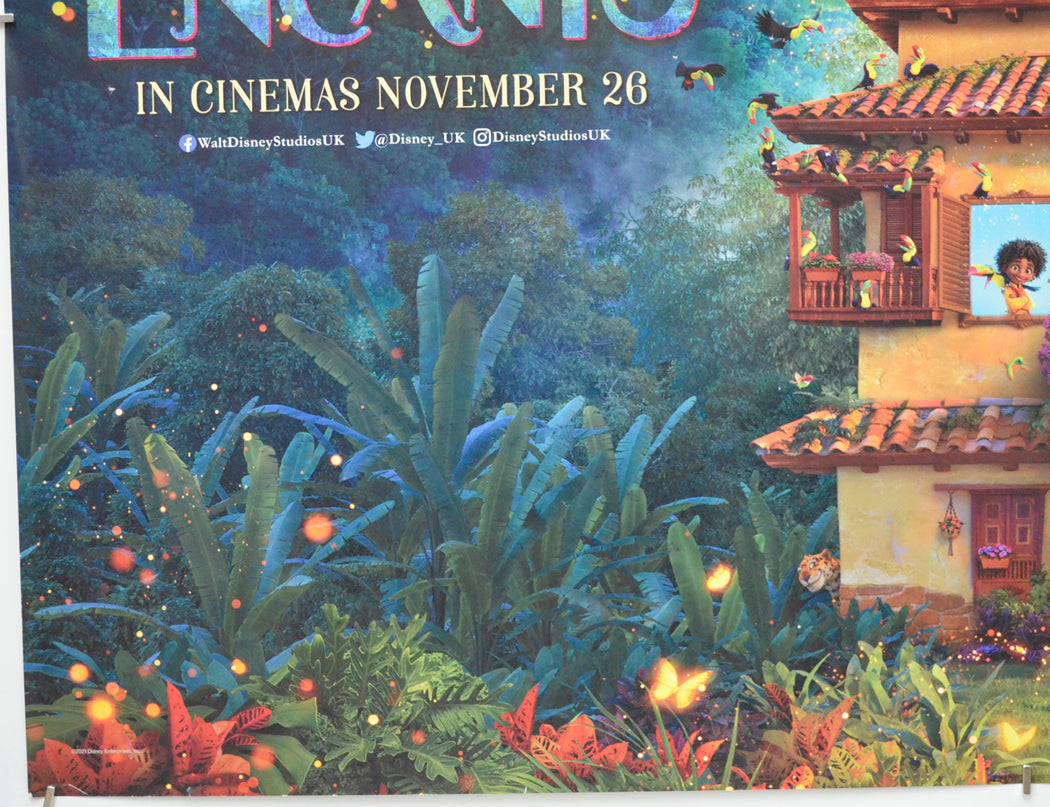 ENCANTO (Bottom Left) Cinema Quad Movie Poster 