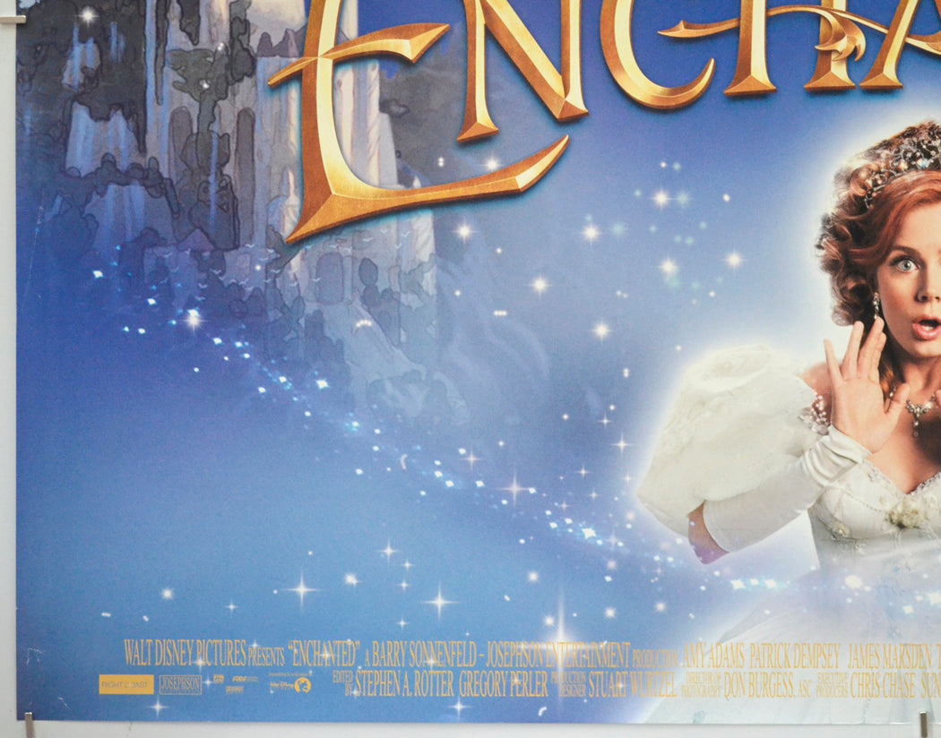 ENCHANTED (Bottom Left) Cinema Quad Movie Poster 