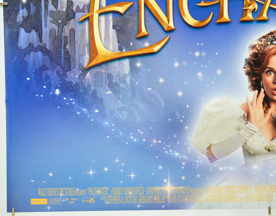 Enchanted (Bottom Left) Cinema Quad Movie Poster 