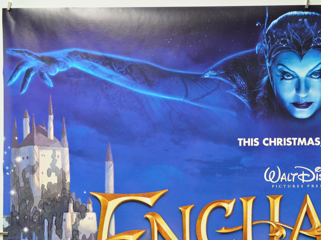 Enchanted (Top Left) Cinema Quad Movie Poster 