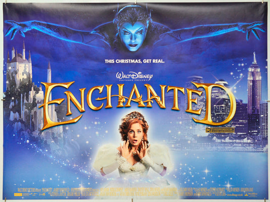 Enchanted - Original Quad Poster - Film Poster - Movie Poster