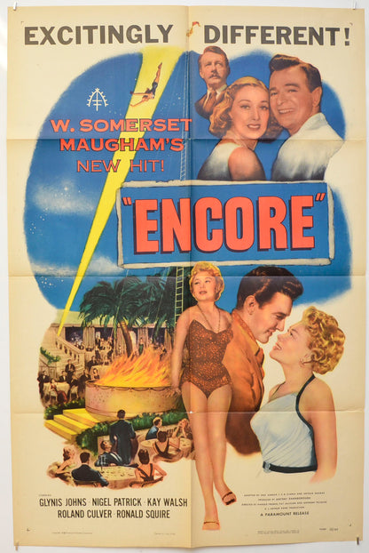 Encore Original One Sheet Poster - Film Poster - Movie Poster