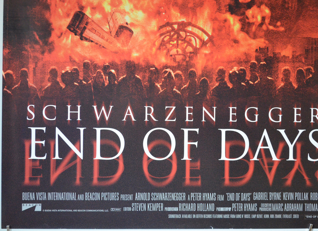 END OF DAYS (Bottom Left) Cinema Quad Movie Poster 