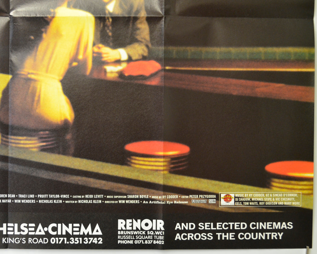 THE END OF VIOLENCE (Bottom Right) Cinema Quad Movie Poster 