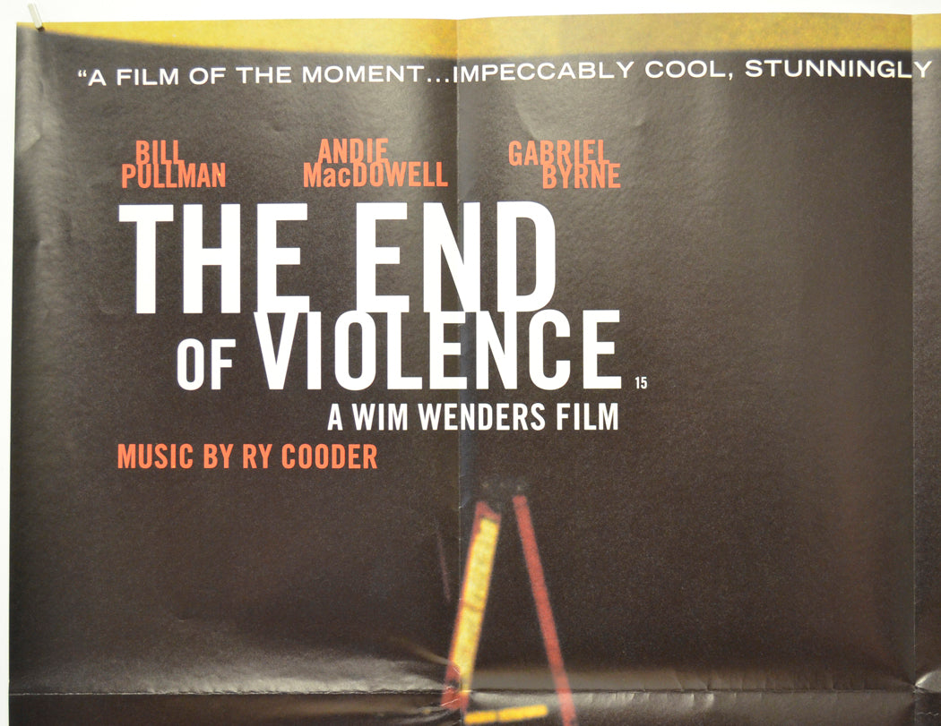 THE END OF VIOLENCE (Top Left) Cinema Quad Movie Poster 