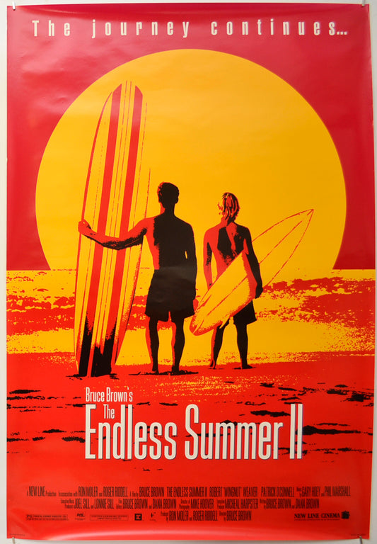 The Endless Summer II Original One Sheet Poster - Film Poster - Movie Poster