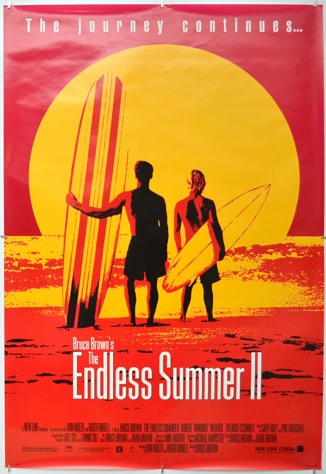 The Endless Summer II Original One Sheet Poster - Film Poster - Movie Poster