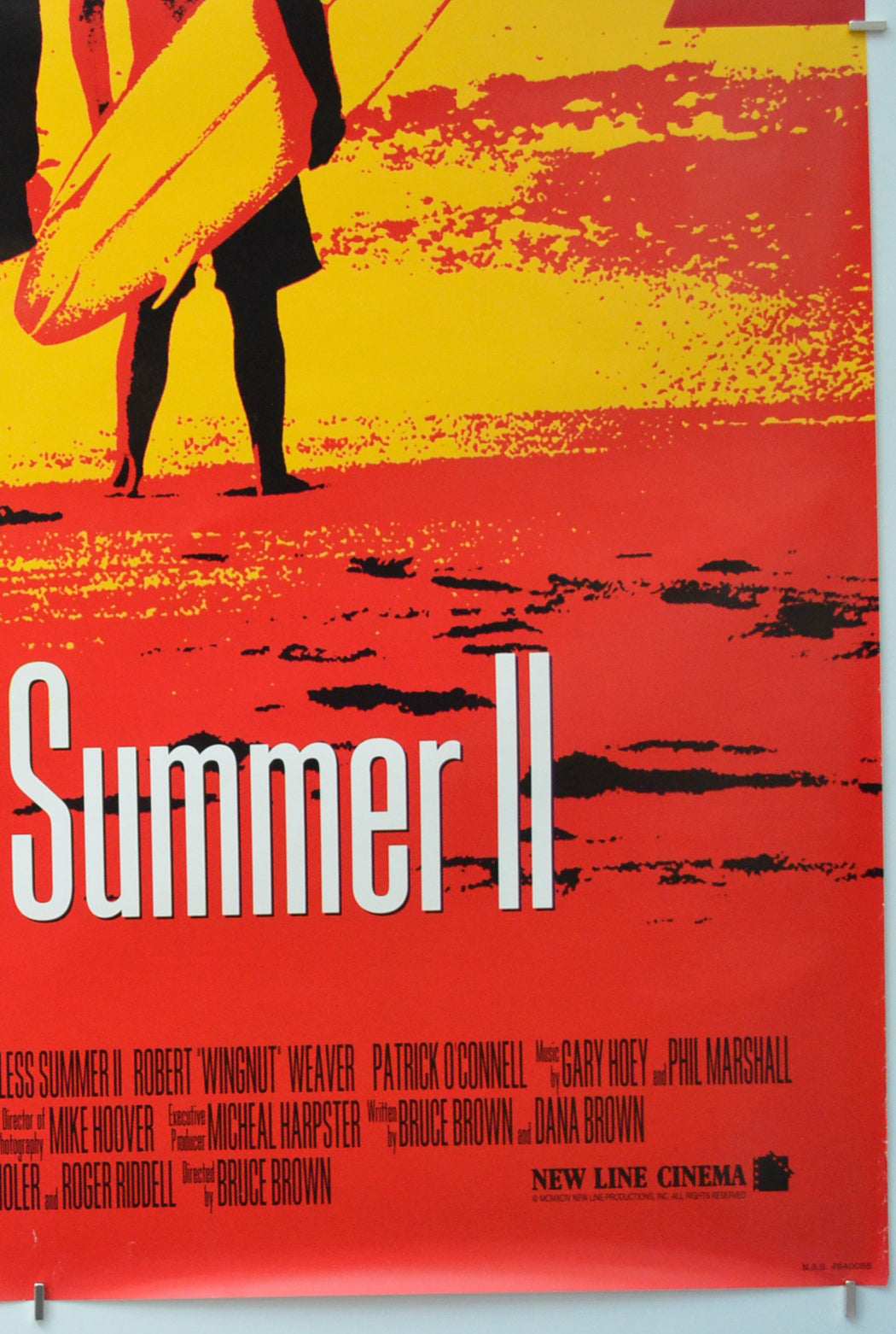 THE ENDLESS SUMMER II (Bottom Right) Cinema One Sheet Movie Poster 