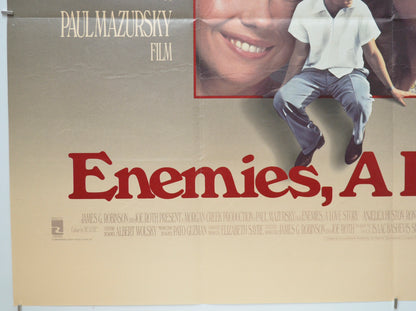 ENEMIES, A LOVE STORY (Bottom Left) Cinema Quad Movie Poster 