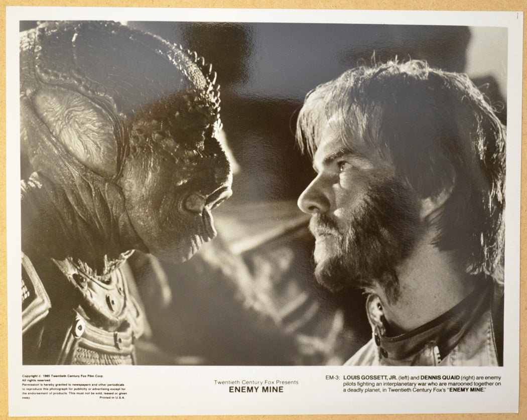 ENEMY MINE (Still 4) Cinema Black and White Press Stills 