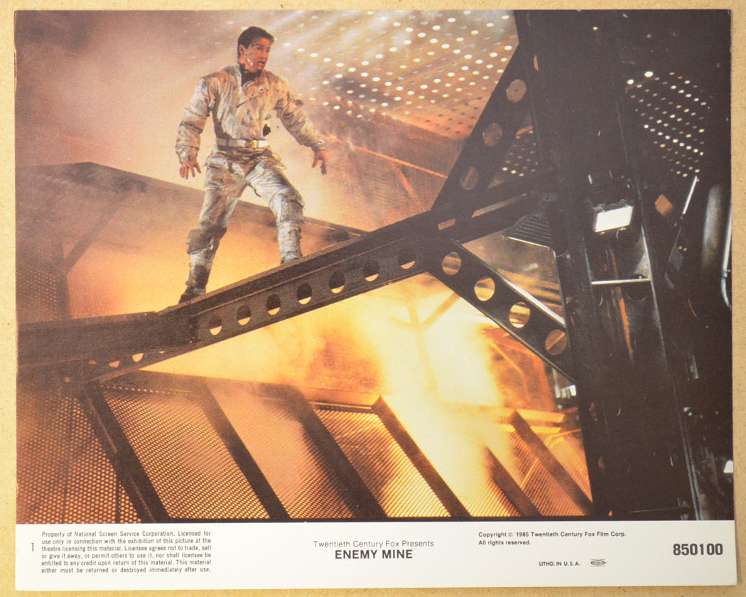 ENEMY MINE (Card 1) Cinema 6 Colour FOH Stills / Lobby Cards 