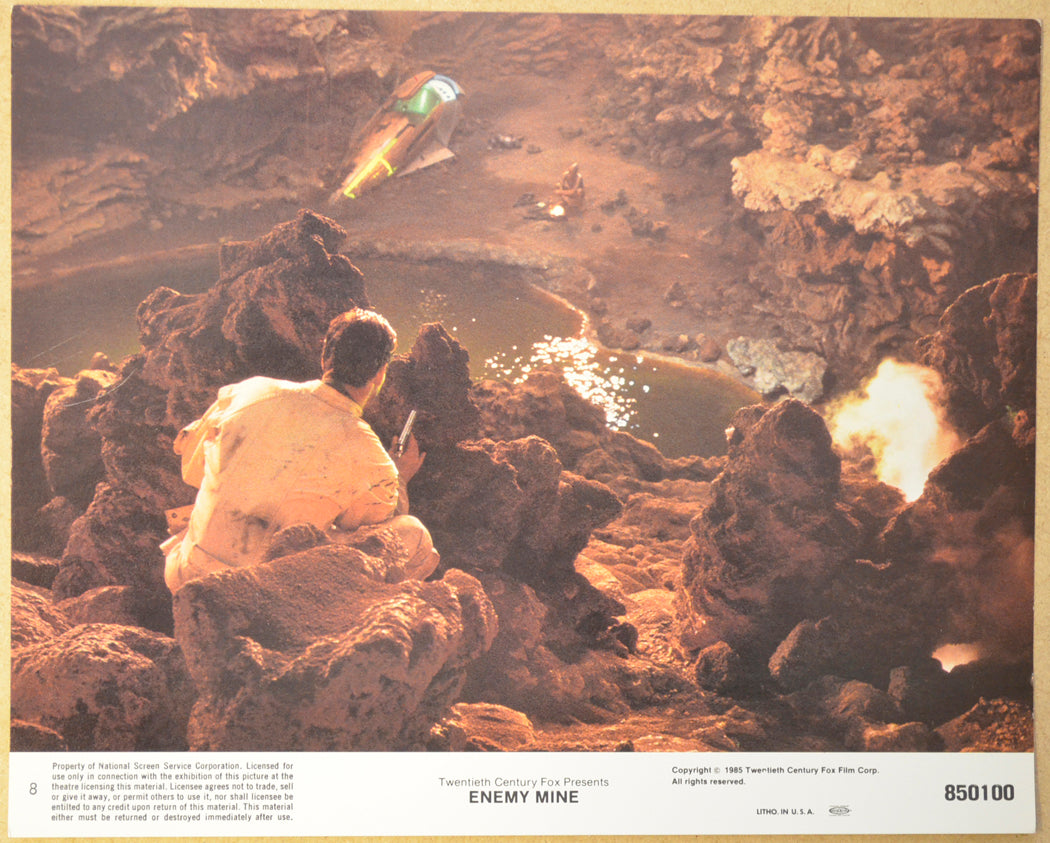 ENEMY MINE (Card 8) Cinema 6 Colour FOH Stills / Lobby Cards 