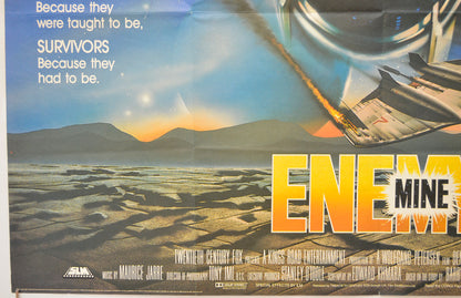 ENEMY MINE (Bottom Left) Cinema Quad Movie Poster 