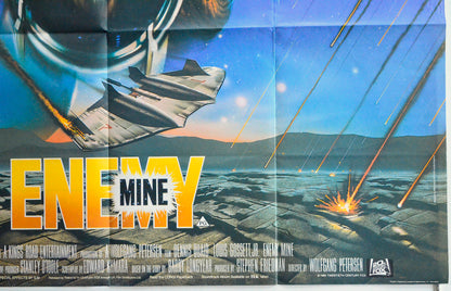 ENEMY MINE (Bottom Right) Cinema Quad Movie Poster 