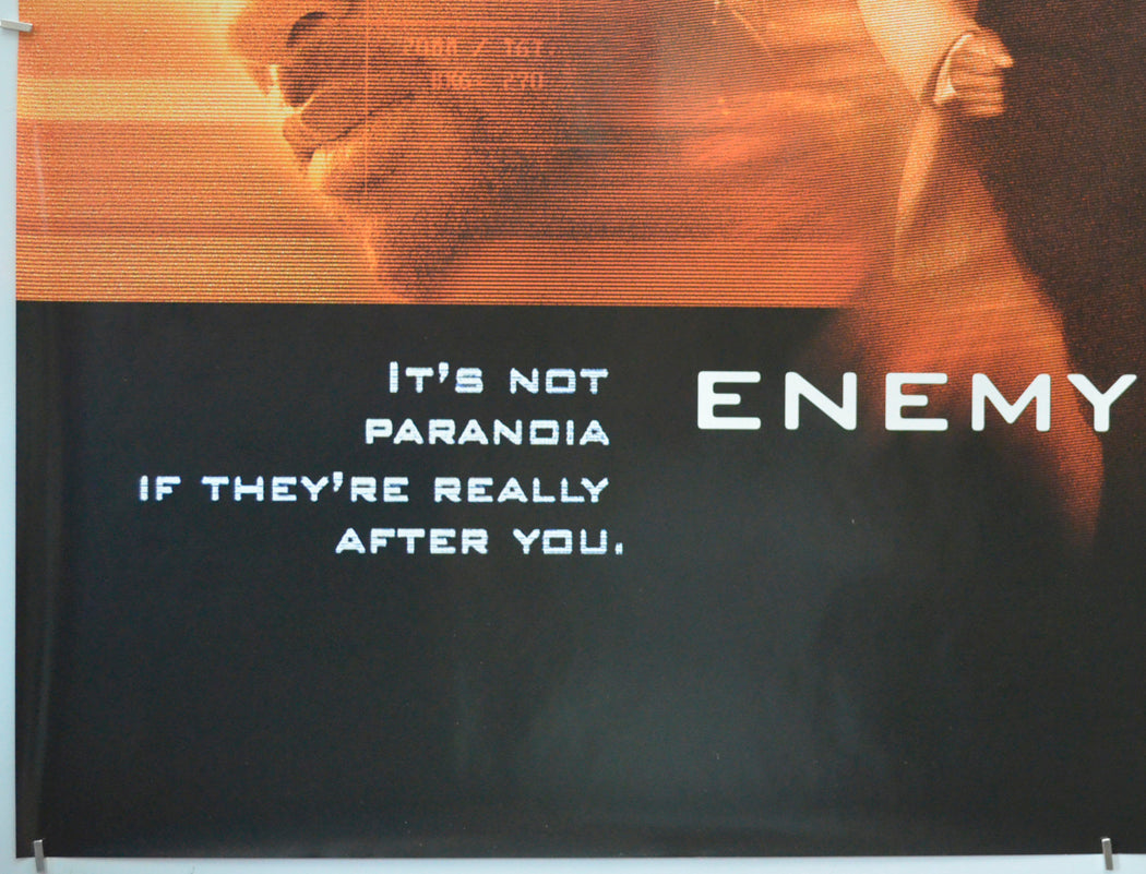 ENEMY OF THE STATE (Bottom Left) Cinema Quad Movie Poster 