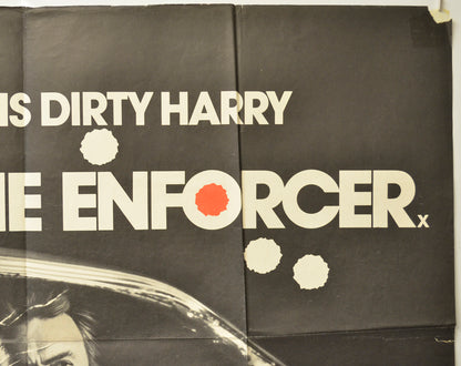 THE ENFORCER (Top Right) Cinema Quad Movie Poster 