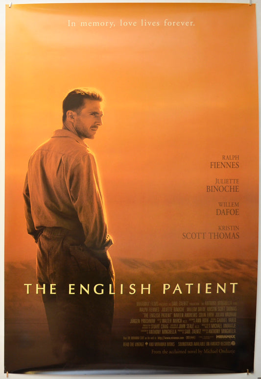 The English Patient Original One Sheet Poster - Film Poster - Movie Poster