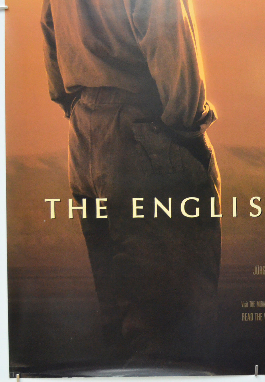 THE ENGLISH PATIENT (Bottom Left) Cinema One Sheet Movie Poster 