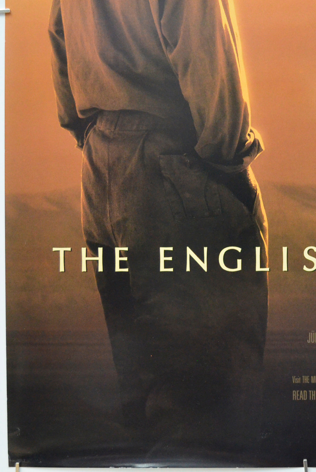 THE ENGLISH PATIENT (Bottom Left) Cinema One Sheet Movie Poster 