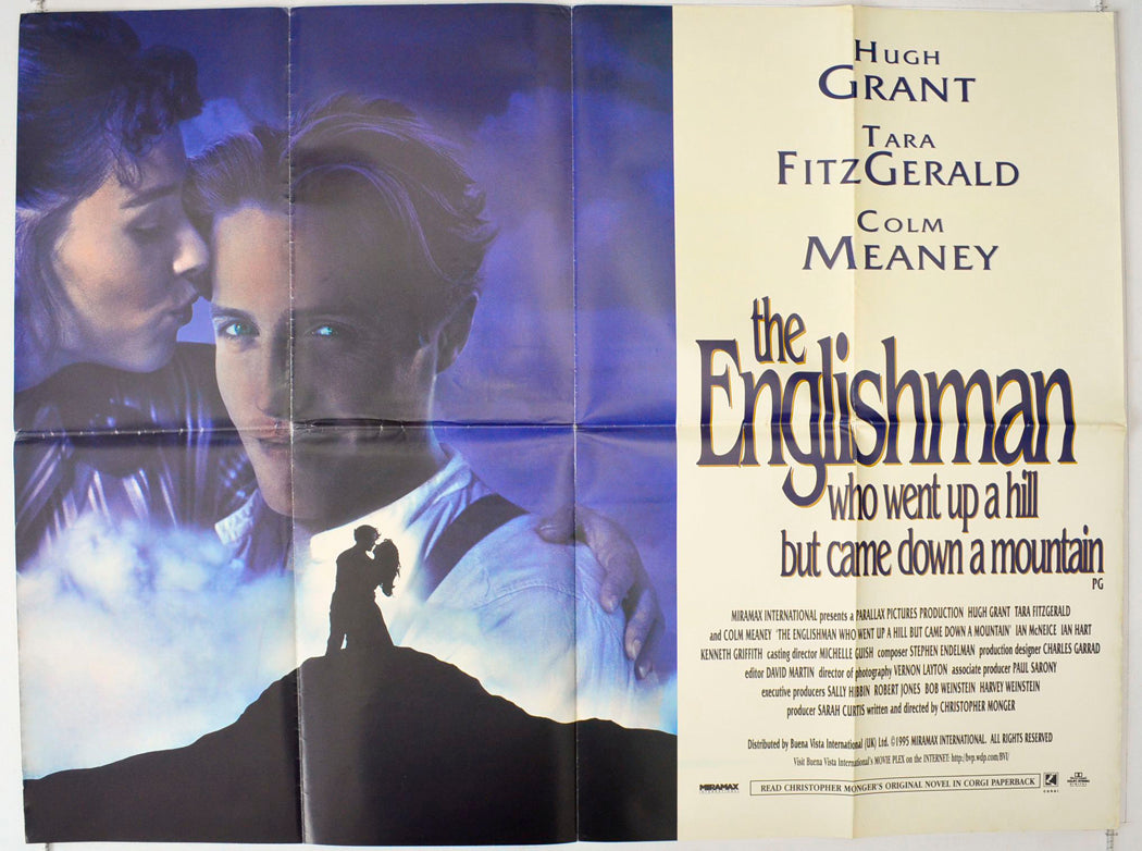 The Englishman Who Went Up A Hill But Came Down A Mountain Original British Quad Poster - Movie Poster