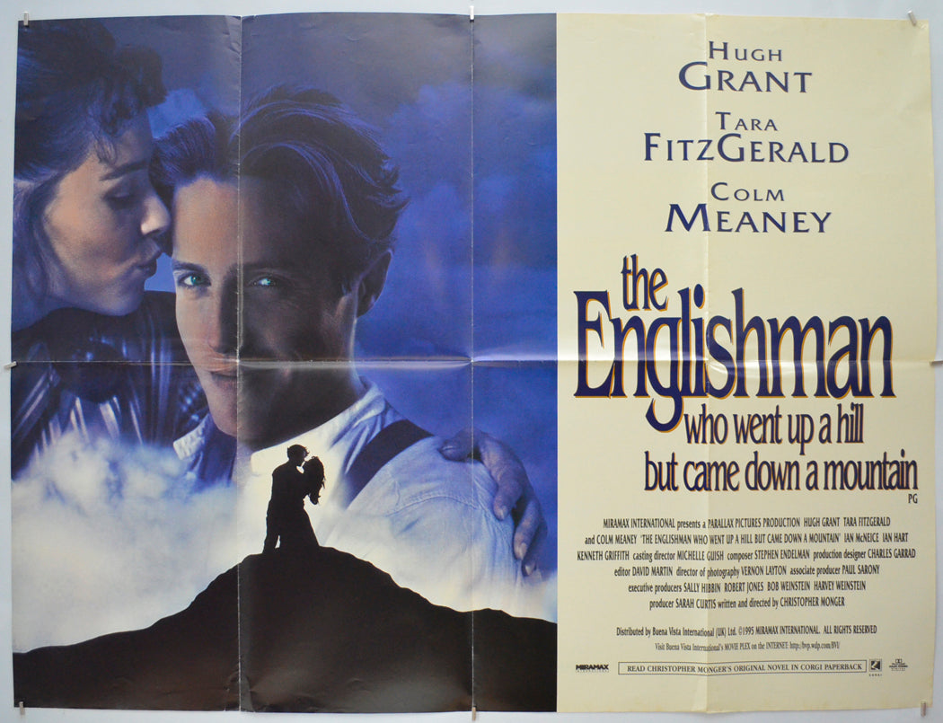 The Englishman Who Went Up A Hill But Came Down A Mountain Original Quad Poster - Film Poster - Movie Poster