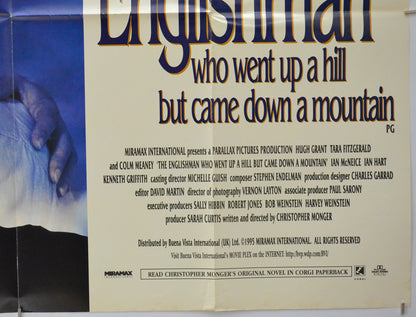 THE ENGLISHMAN WHO WENT UP A HILL BUT CAME DOWN A MOUNTAIN (Bottom Right) Cinema Quad Movie Poster 