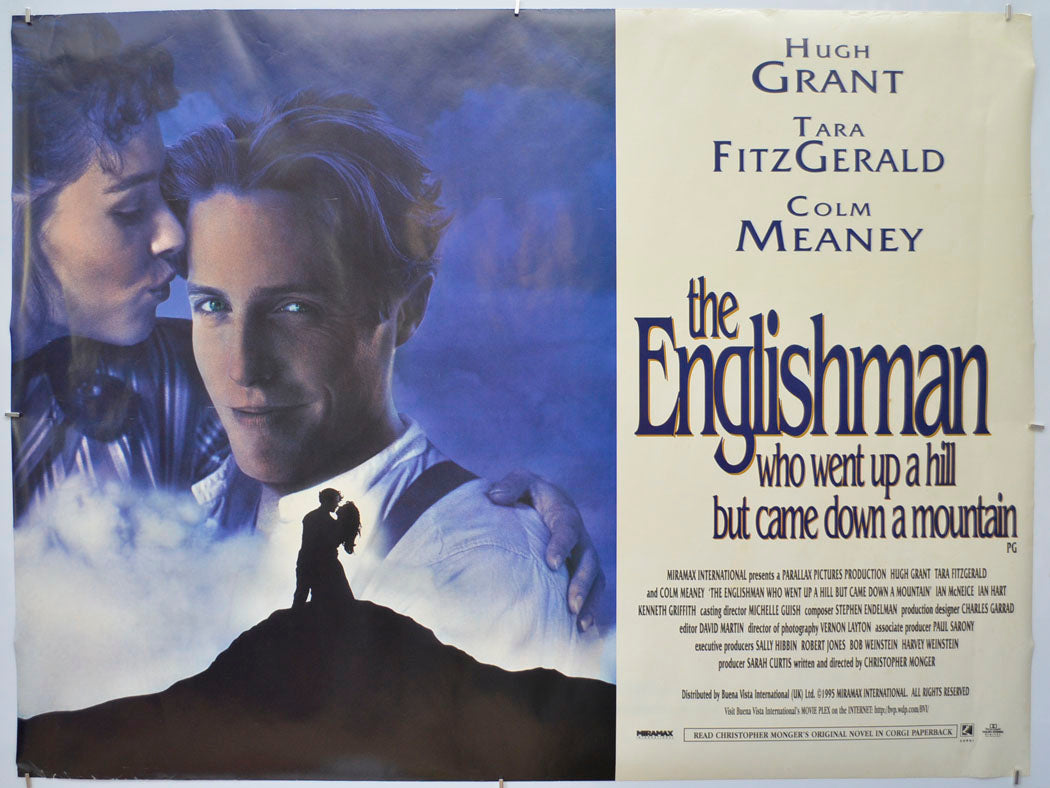 The Englishman Who Went Up A Hill But Came Down A Mountain Original Quad Poster - Film Poster - Movie Poster