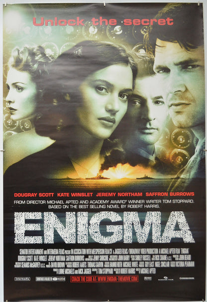 Enigma Original One Sheet Poster - Film Poster - Movie Poster