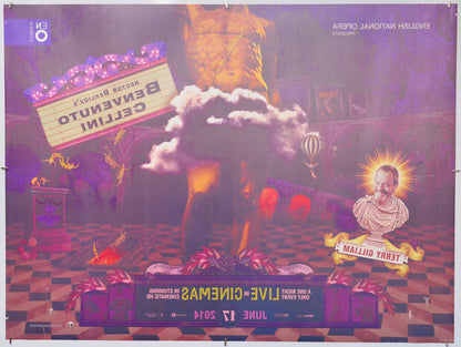 English National Opera Presents - Benvenuto Cellini (Back) Cinema Quad Movie Poster 