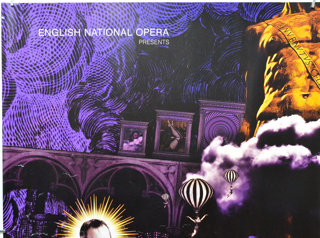 English National Opera Presents - Benvenuto Cellini (Top Left) Cinema Quad Movie Poster 