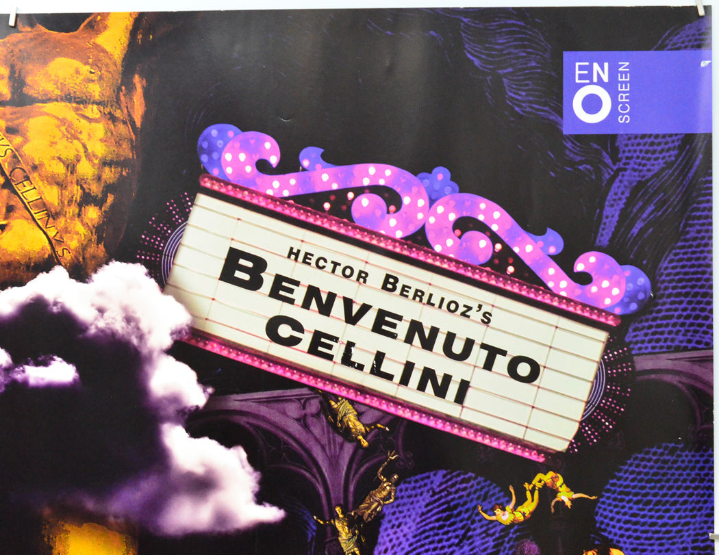English National Opera Presents - Benvenuto Cellini (Top Right) Cinema Quad Movie Poster 